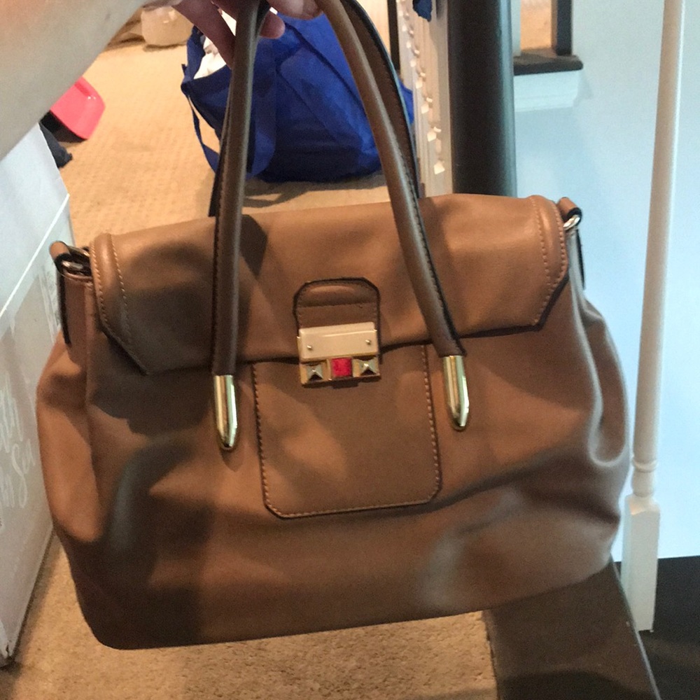 Purse/satchel tan